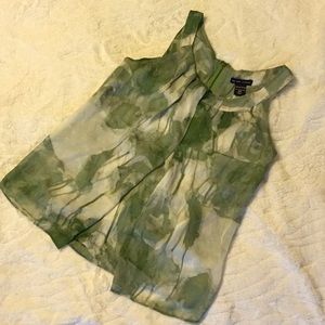 NY&C Watercolor Shell Blouse
